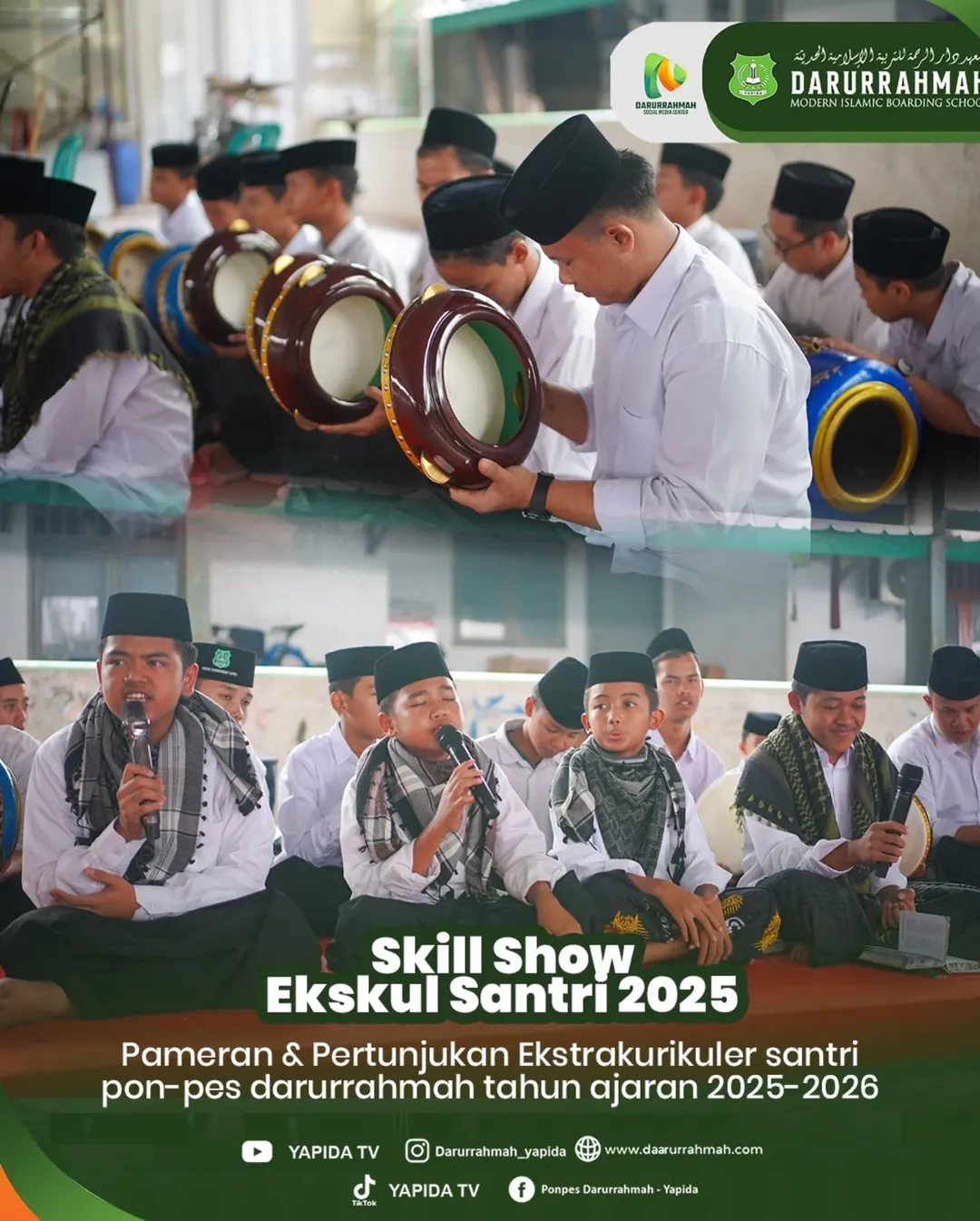 Skill Show Darurrahmah: Panggung Kreativitas dan Bakat Santri