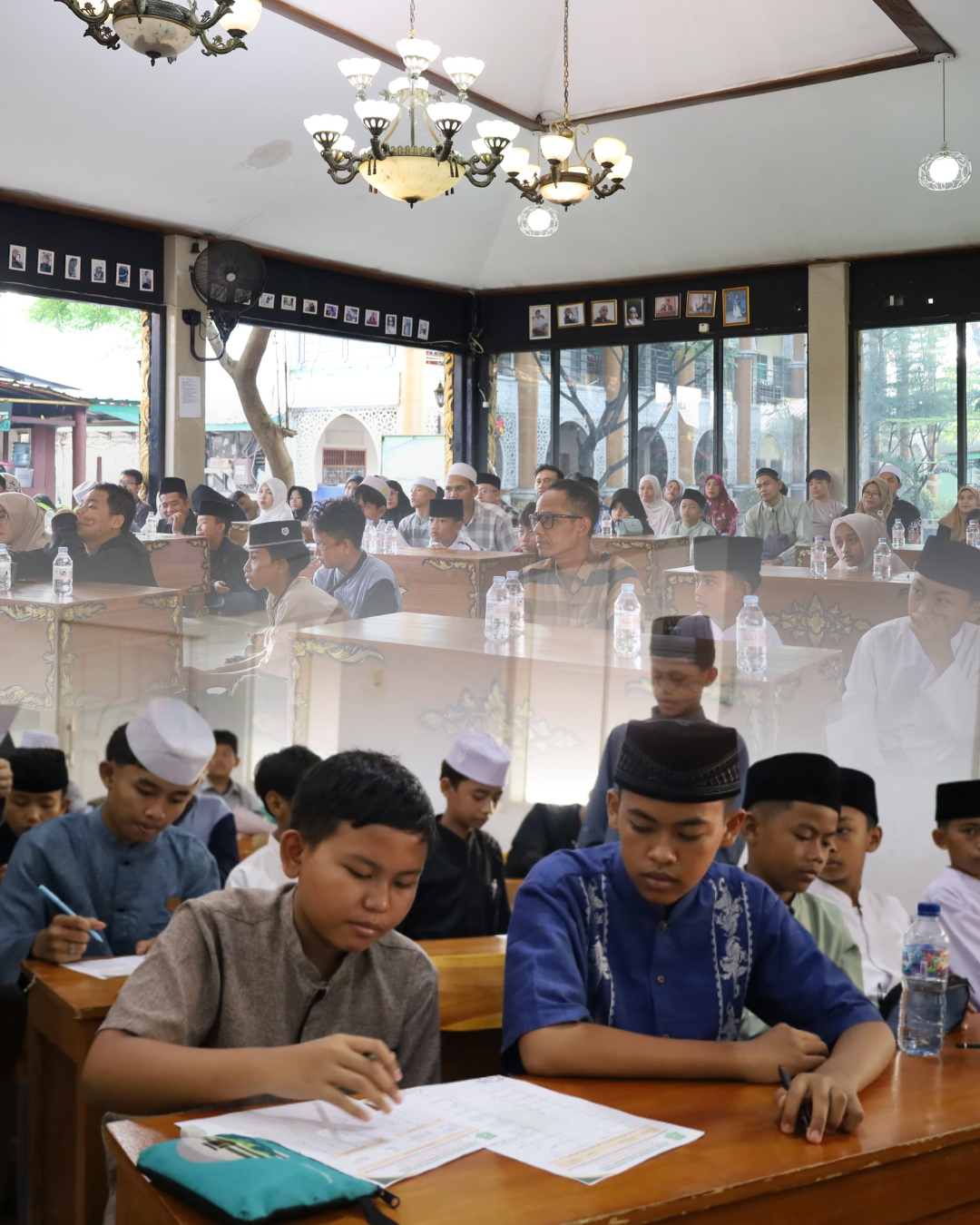 Ujian Santri Baru Batch 5 Darurrahmah YAPIDA 2026 Berjalan Lancar